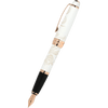 Cross Bailey - Year of the Dragon Pearlescent White Lacquer - Fountain Pen - Rose Gold - Pen Boutique Ltd