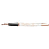 Cross Bailey - Year of the Dragon Pearlescent White Lacquer - Fountain Pen - Rose Gold - Pen Boutique Ltd