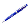 Cross Bailey Light - Ballpoint Pen - Cherry Blossom - Glossy Blue Resin - Chrome Trim - Pen Boutique Ltd