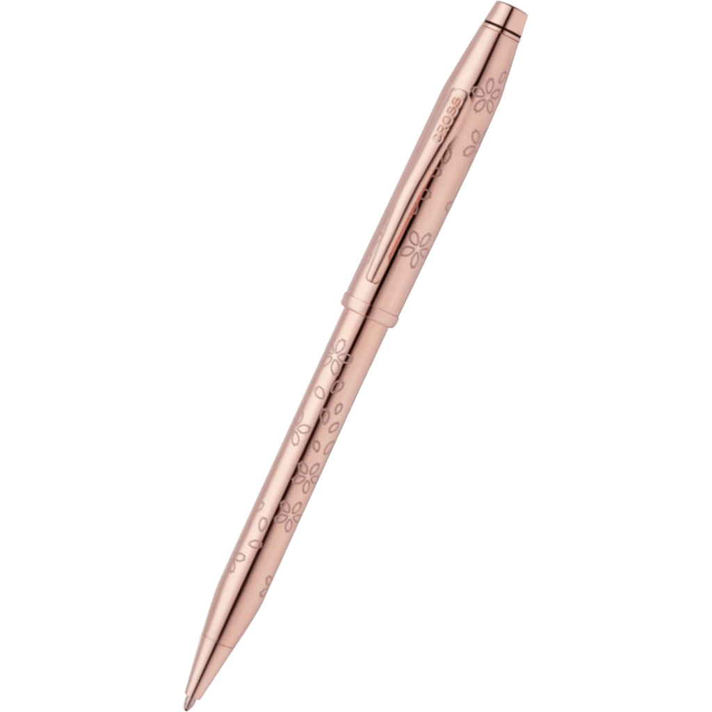 Cross Century II Ballpoint Pen - Cherry Blossom Metallic Rose - Pen Boutique Ltd