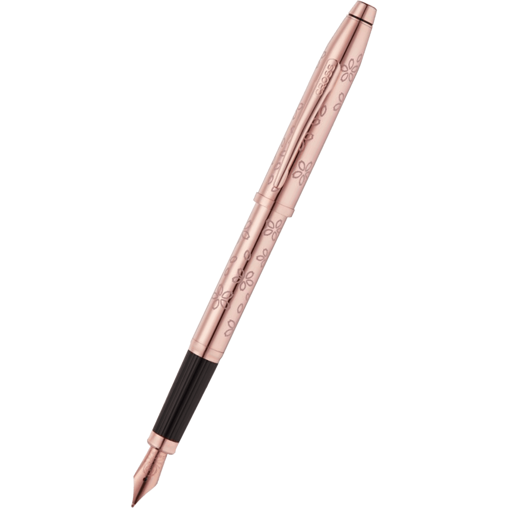 Cross Century II Fountain Pen - Cherry Blossom Metallic Rose - Pen Boutique Ltd