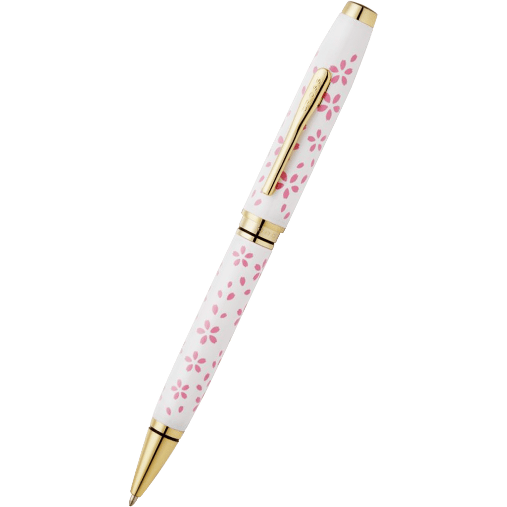 Cross Coventry Ballpoint Pen - Cherry Blossom White - Pen Boutique Ltd