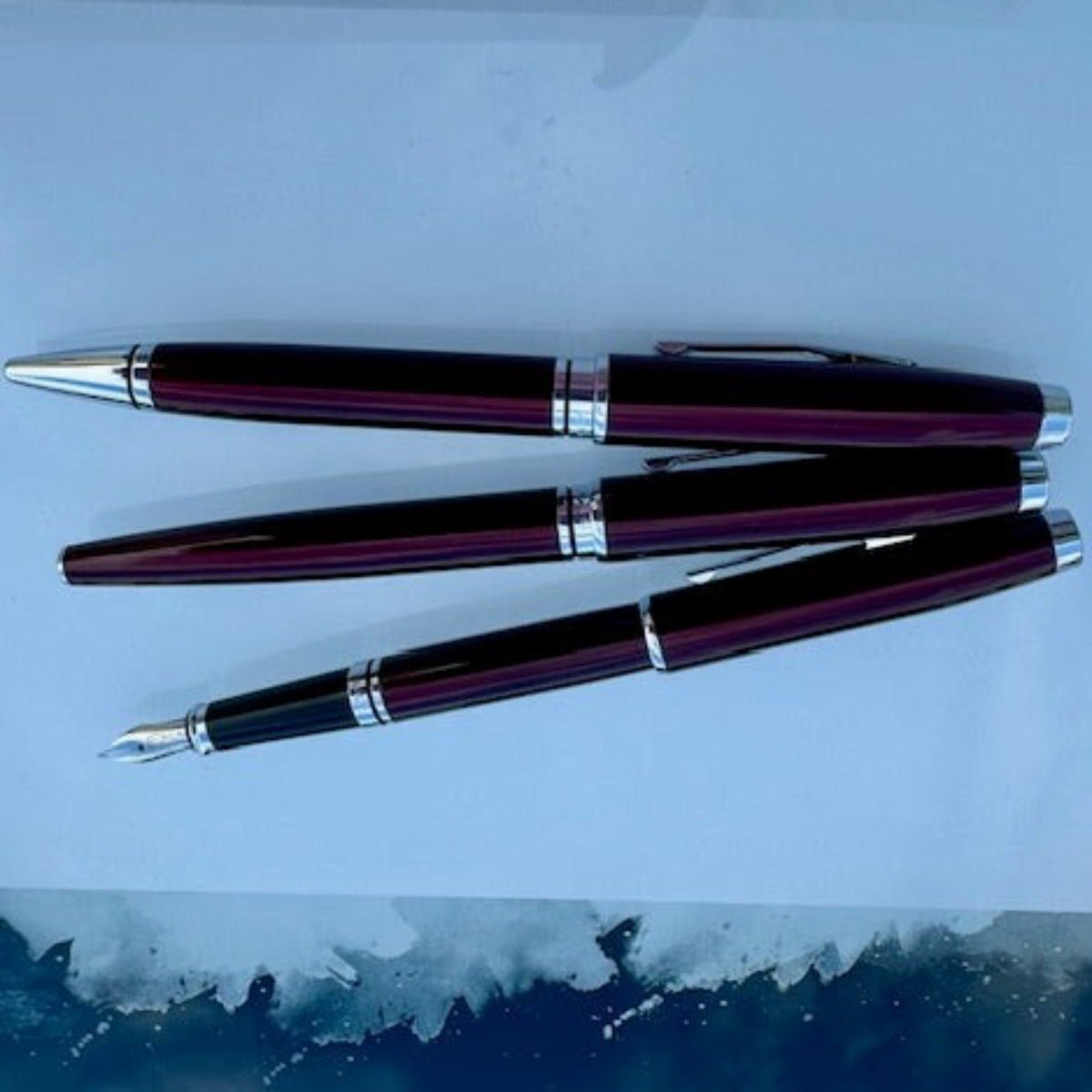 On Sale : Cross Coventry Gift Set - Red Lacquer (FP/RB/BP) - Pen Boutique Ltd