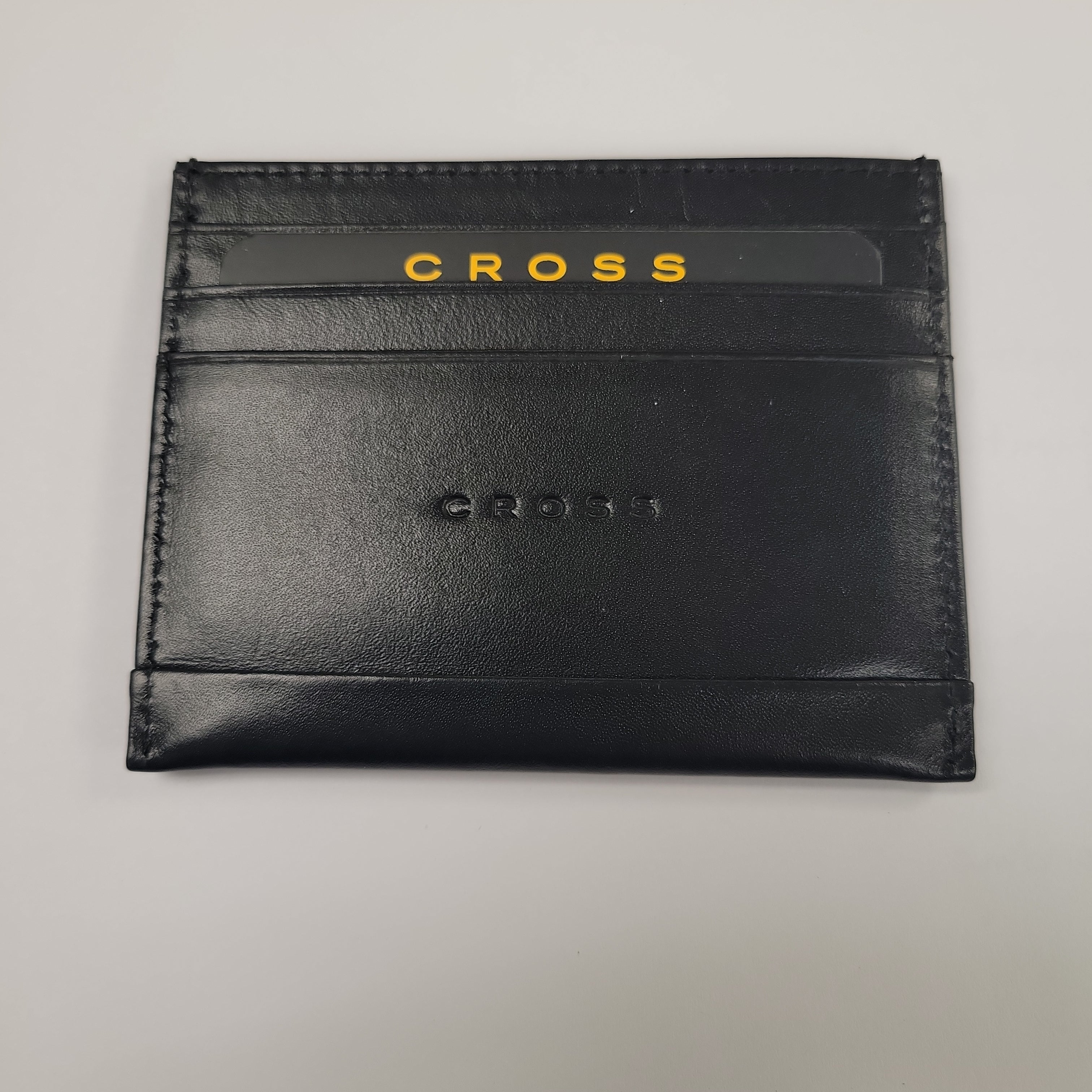 Cross Torero Leather Card Case - Black - Pen Boutique Ltd