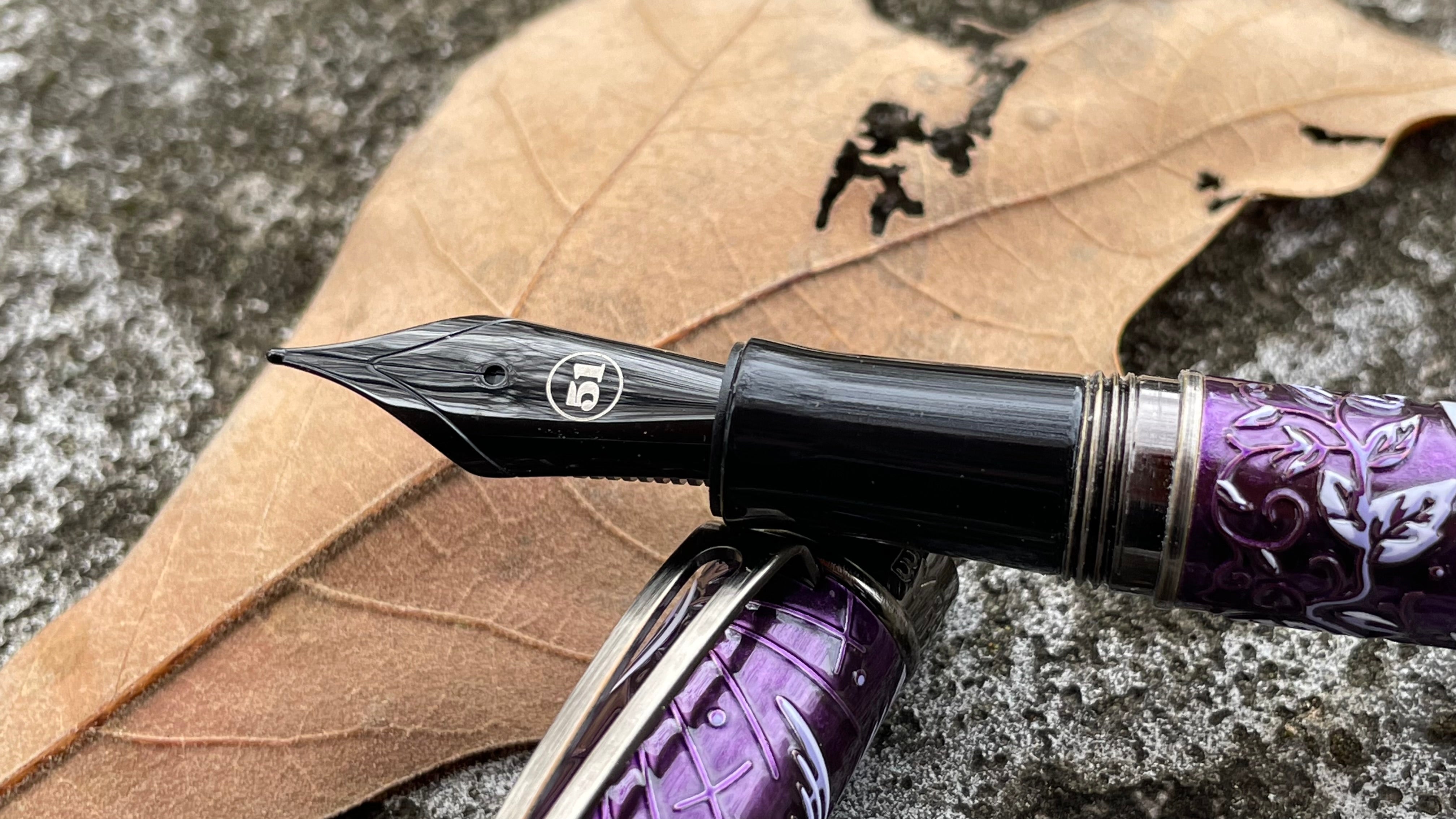 Retro 51 Tornado x Pen Boutique Exclusive Fountain Pen - Raven 3 - 2024 Edition - Pen Boutique Ltd