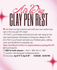 DIY Air Dry Clay Pen Rest Class (Part 2) - Pen Boutique Ltd