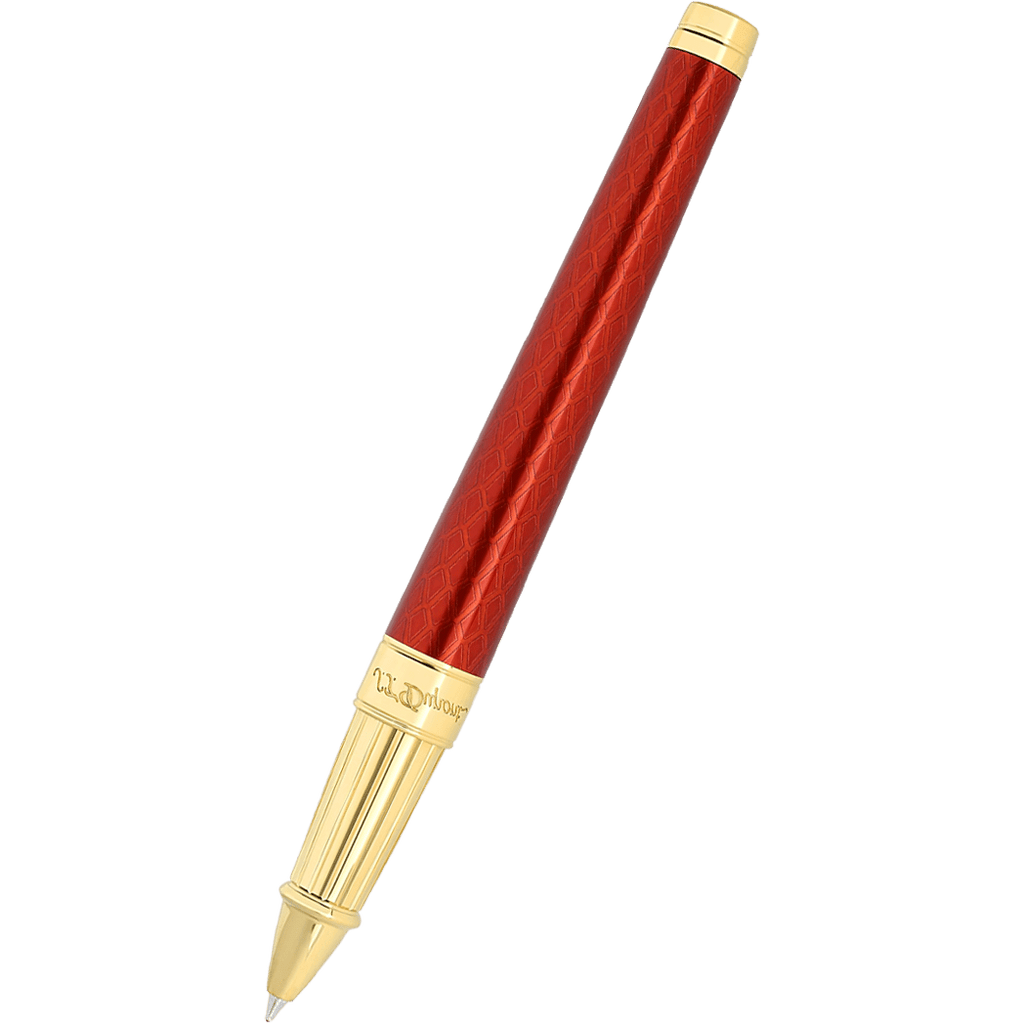 S T Dupont Line D Rollerball Pen - Eternity Burgundy (Large) - Pen Boutique Ltd