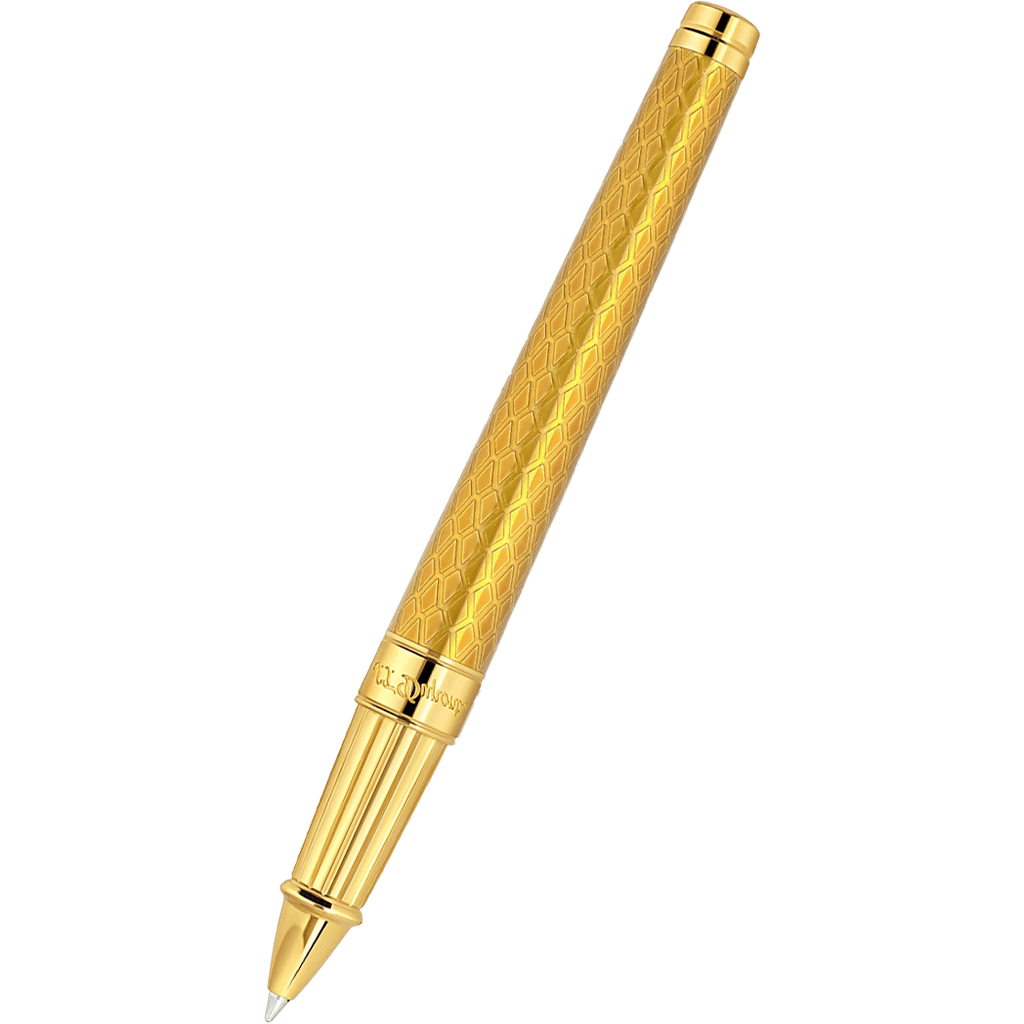 S T Dupont Line D Rollerball Pen - Eternity Honey (Large) - Pen Boutique Ltd