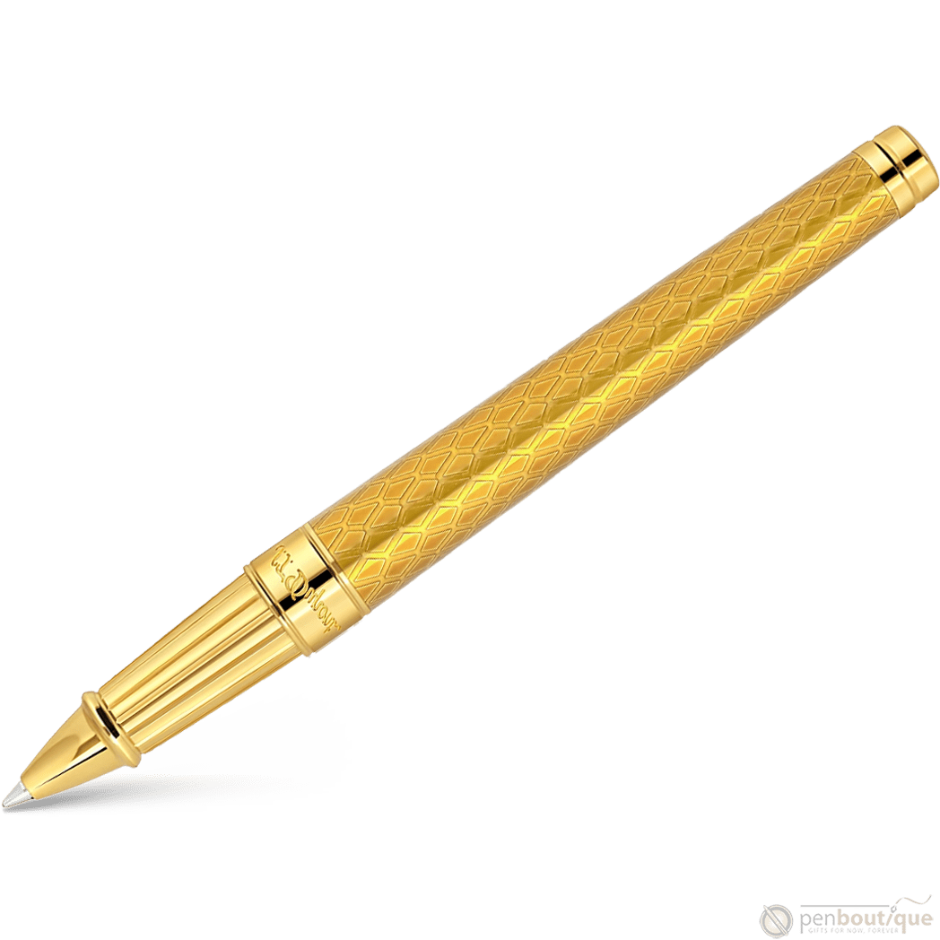 S T Dupont Line D Rollerball Pen - Eternity Honey (Large) - Pen Boutique Ltd