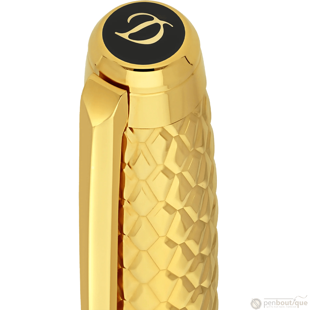 S T Dupont Line D Rollerball Pen - Eternity Honey (Large) - Pen Boutique Ltd