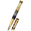 David Oscarson America The Beautiful Fountain Pen - Onyx - Gold Trim (Limited Edition) - Pen Boutique Ltd