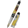 David Oscarson Dia De Los Muertos Fountain Pen - Amarillo (Yellow) - Pen Boutique Ltd