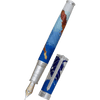 David Oscarson Edwin Hubble Fountain Pen - Stratospheric Blue - Pen Boutique Ltd