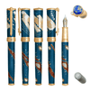 David Oscarson Edwin Hubble Fountain Pen - Twilight Blue - Pen Boutique Ltd