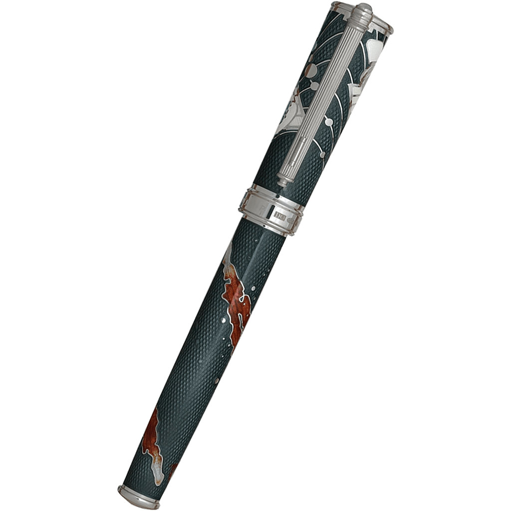 David Oscarson Edwin Hubble Rollerball Pen - Moon Dust - Pen Boutique Ltd