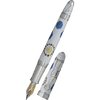 David Oscarson La Sagrada Familia Fountain Pen - Heavenly White (Limited Edition) - Pen Boutique Ltd