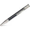 David Oscarson’s Sterling Silver Guilloche and Hard Enamel Ballpoint Pen Enamel Black-Pen Boutique Ltd