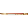 David Oscarson’s Sterling Silver Guilloche and Hard Enamel Ballpoint Pen Ruby Red-White-Pen Boutique Ltd