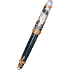 David Oscarson Deus Regit Rollerball Pen - Moss Black - Gold Trim - Pen Boutique Ltd
