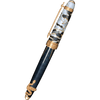 David Oscarson Deus Regit Rollerball Pen - Moss Black - Gold Trim - Pen Boutique Ltd