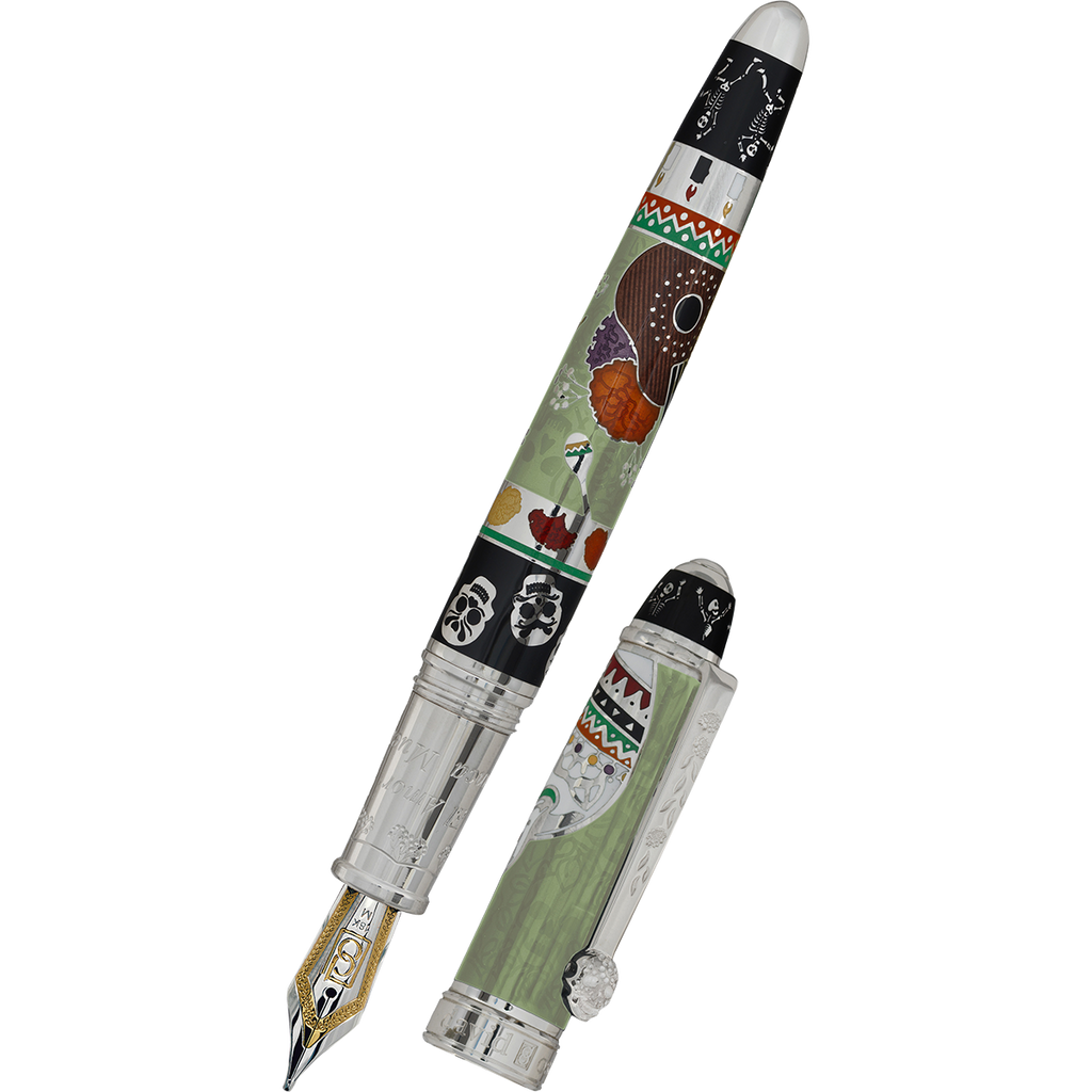 David Oscarson Dia De Los Muertos Fountain Pen - Avocado (Green)