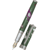 David Oscarson Edwin Hubble Fountain Pen - Galactic Green - Pen Boutique Ltd
