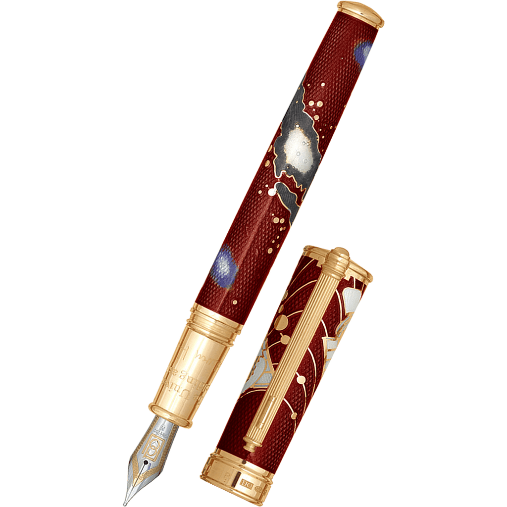 David Oscarson Edwin Hubble Fountain Pen - Infrared - Pen Boutique Ltd