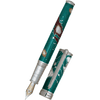 David Oscarson Edwin Hubble Fountain Pen - Teal Dawn - Pen Boutique Ltd