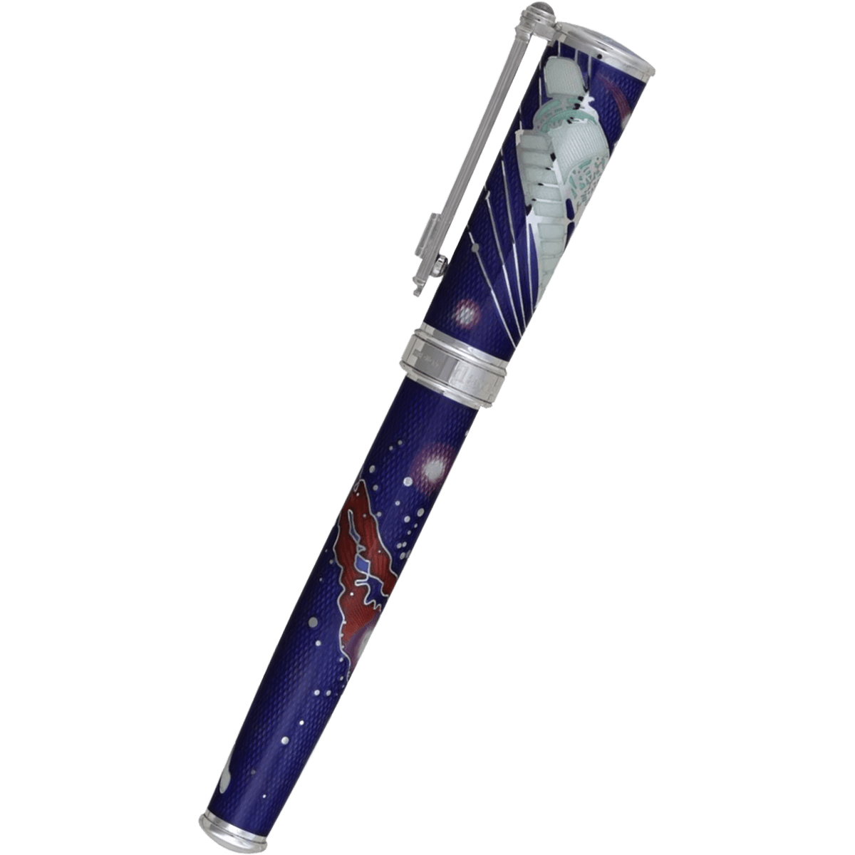 David Oscarson Edwin Hubble Fountain Pen - Ultraviolet - Pen Boutique Ltd