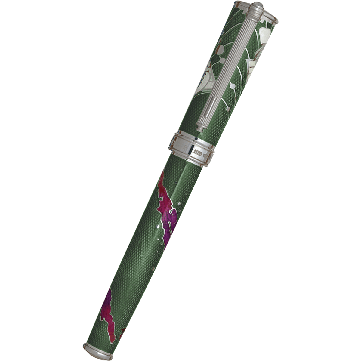 David Oscarson Edwin Hubble Rollerball Pen - Galactic Green - Pen Boutique Ltd