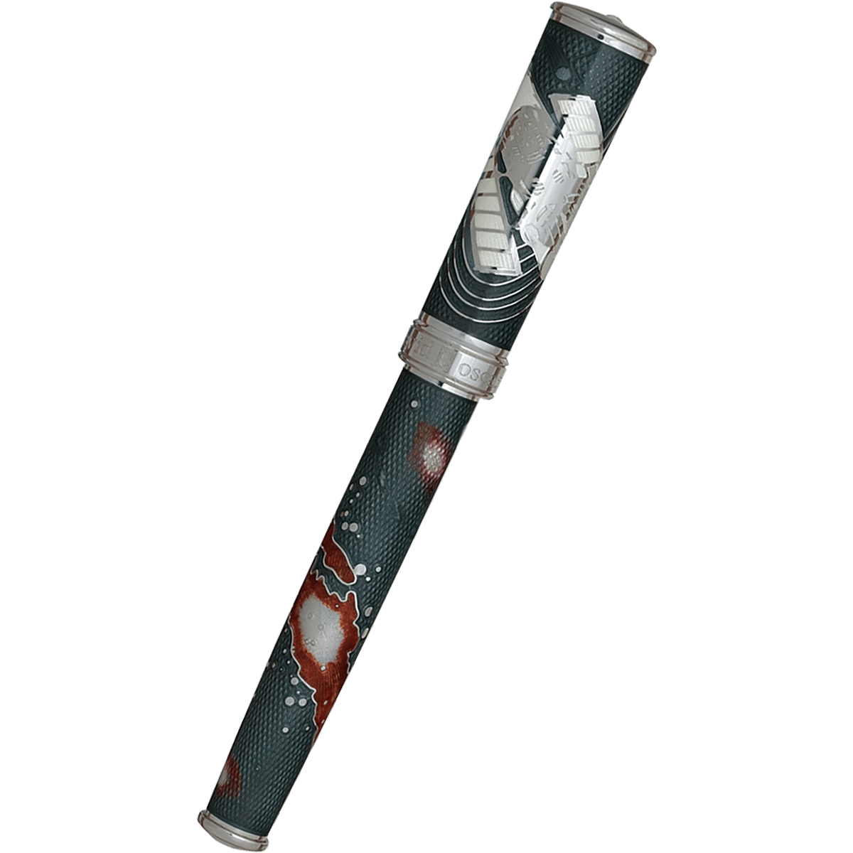 David Oscarson Edwin Hubble Rollerball Pen - Moon Dust - Pen Boutique Ltd