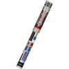 David Oscarson Ellis Island Rollerball Pen - Ruby Red - Silver Trim - Pen Boutique Ltd