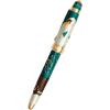 David Oscarson Hans Christian Andersen Fountain Pen - Teal Coffee White Gold - Pen Boutique Ltd