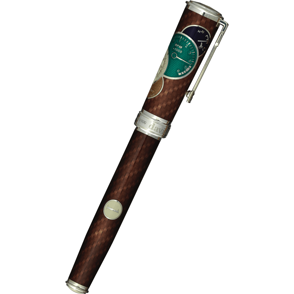 David Oscarson Take It To The Limit Fountain Pen - Liquid Coffee - Pen Boutique Ltd