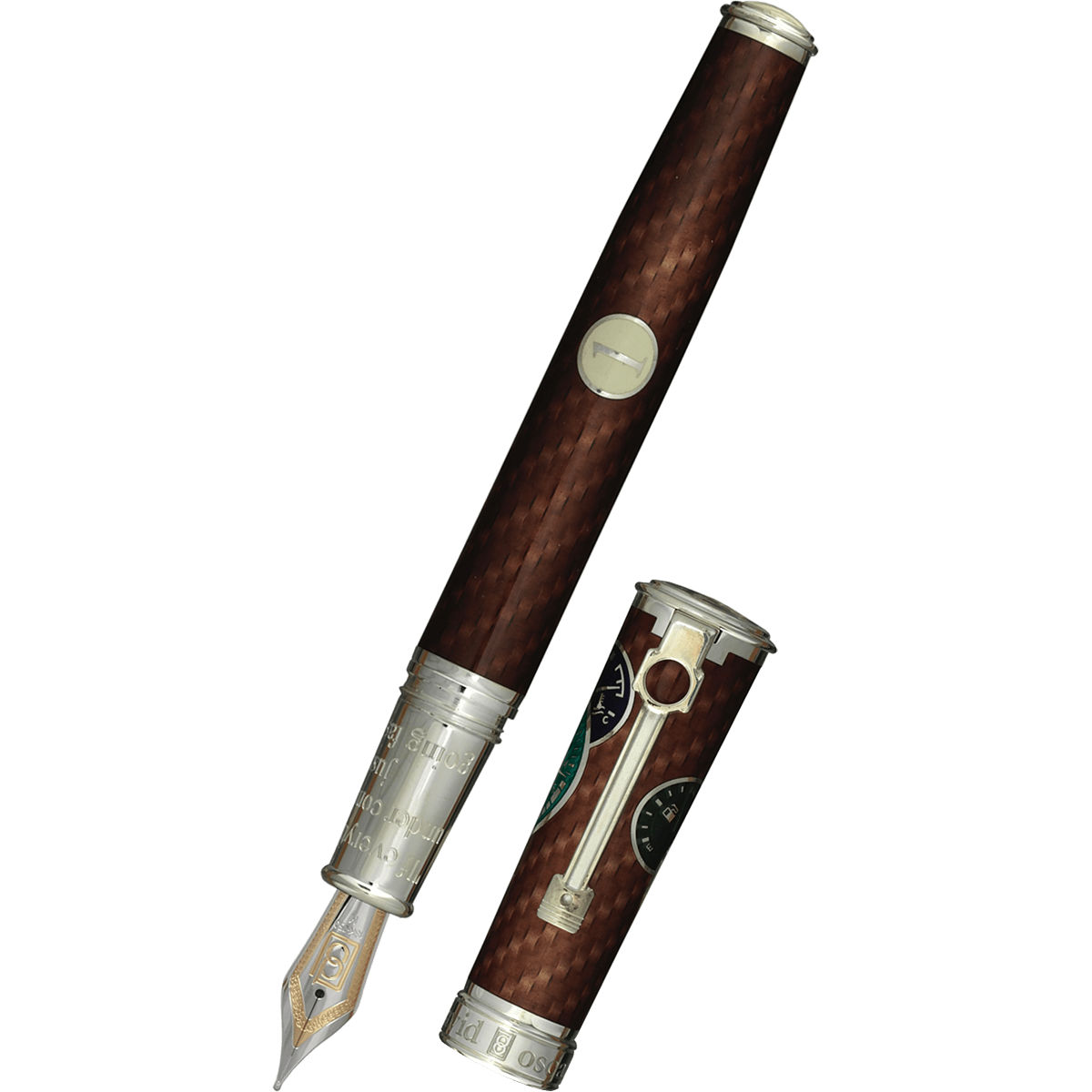 David Oscarson Take It To The Limit Fountain Pen - Liquid Coffee - Pen Boutique Ltd