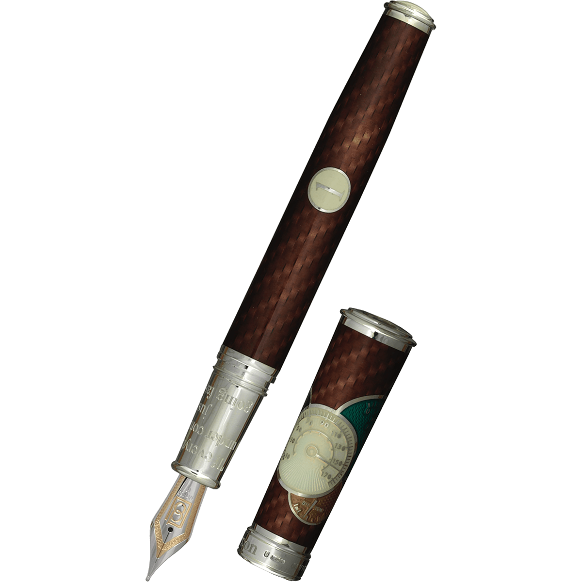 David Oscarson Take It To The Limit Fountain Pen - Liquid Coffee - Pen Boutique Ltd
