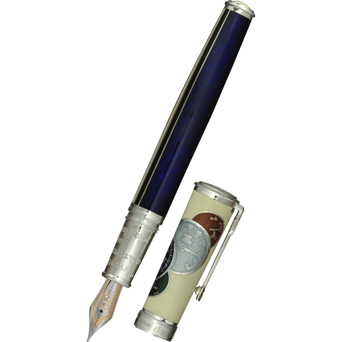 David Oscarson Take It To The Limit Fountain Pen - Retro - Pen Boutique Ltd