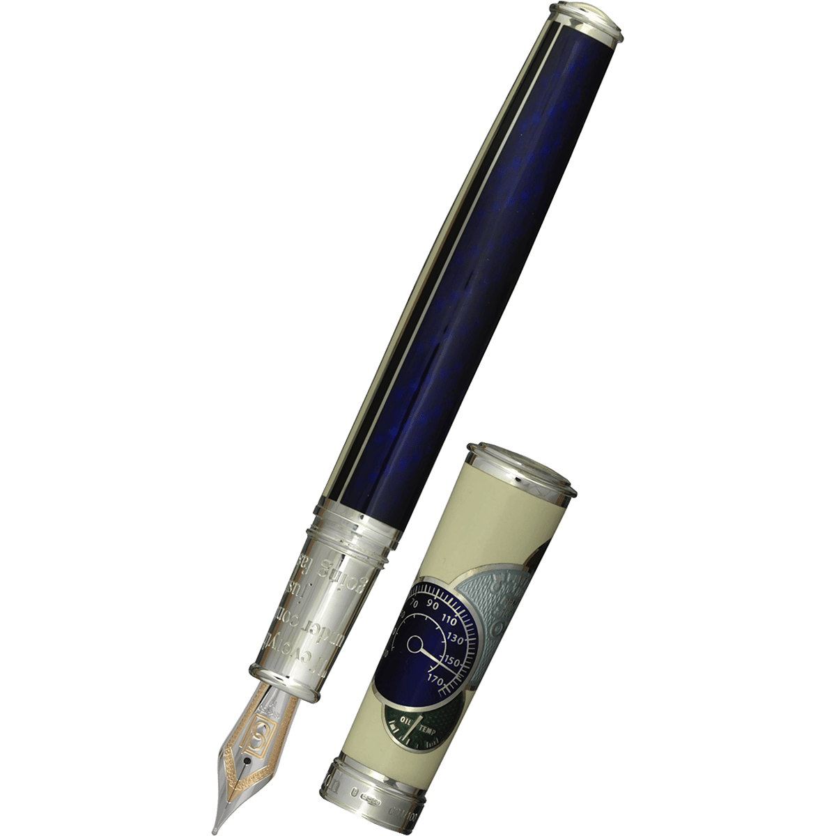 David Oscarson Take It To The Limit Fountain Pen - Retro - Pen Boutique Ltd