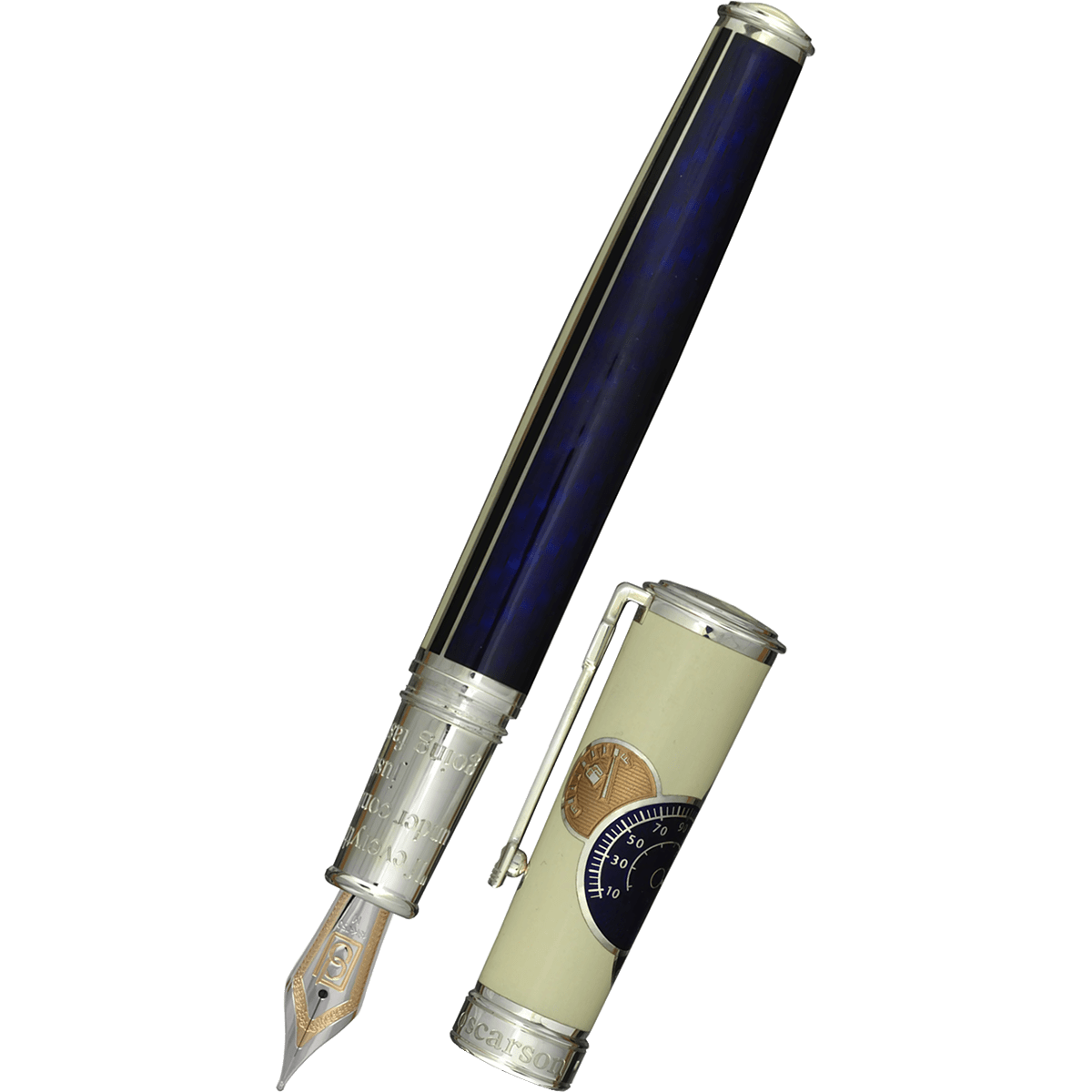 David Oscarson Take It To The Limit Fountain Pen - Retro - Pen Boutique Ltd