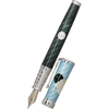 David Oscarson Take It To The Limit Fountain Pen - Sky Blue Carbon - Pen Boutique Ltd