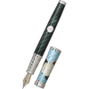 David Oscarson Take It To The Limit Fountain Pen - Sky Blue Carbon - Pen Boutique Ltd