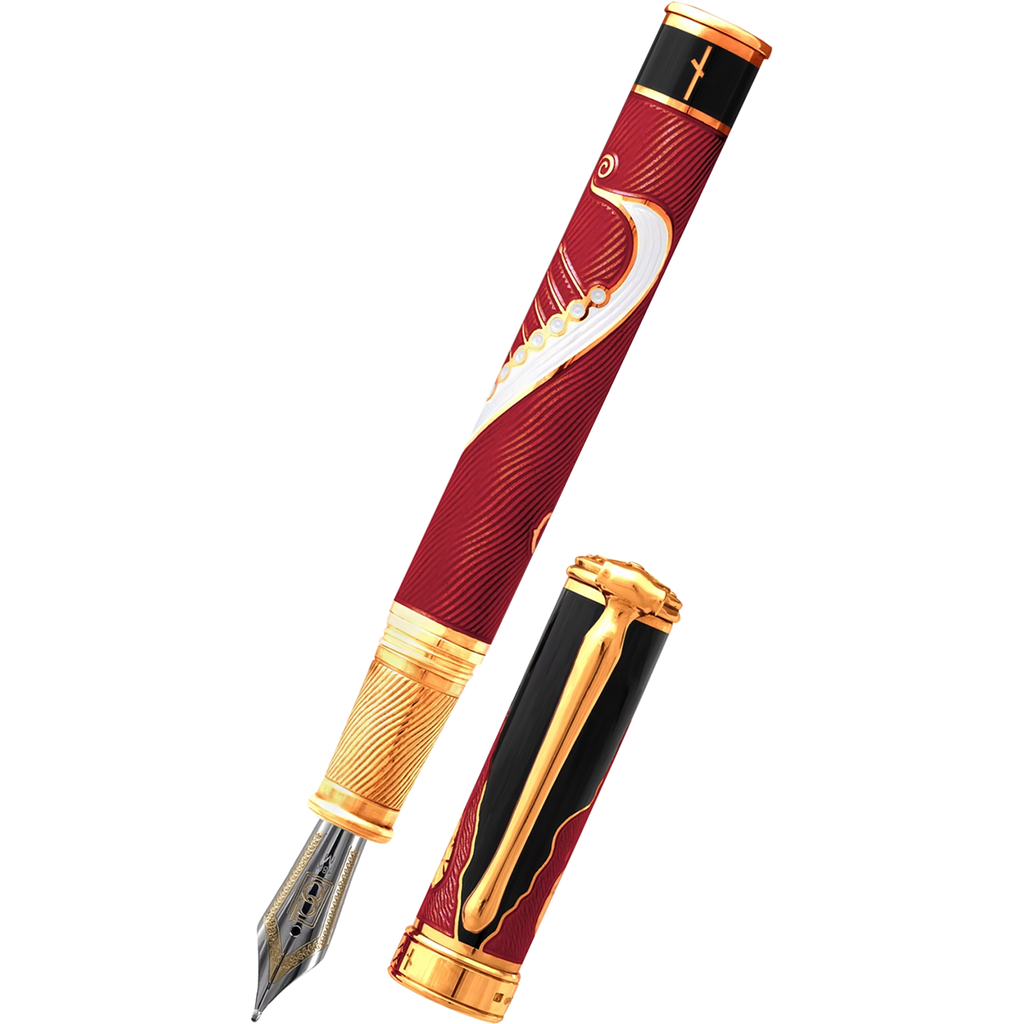 David Oscarson Valhalla Fountain Pen - Frey (Limited Edition)-Pen Boutique Ltd