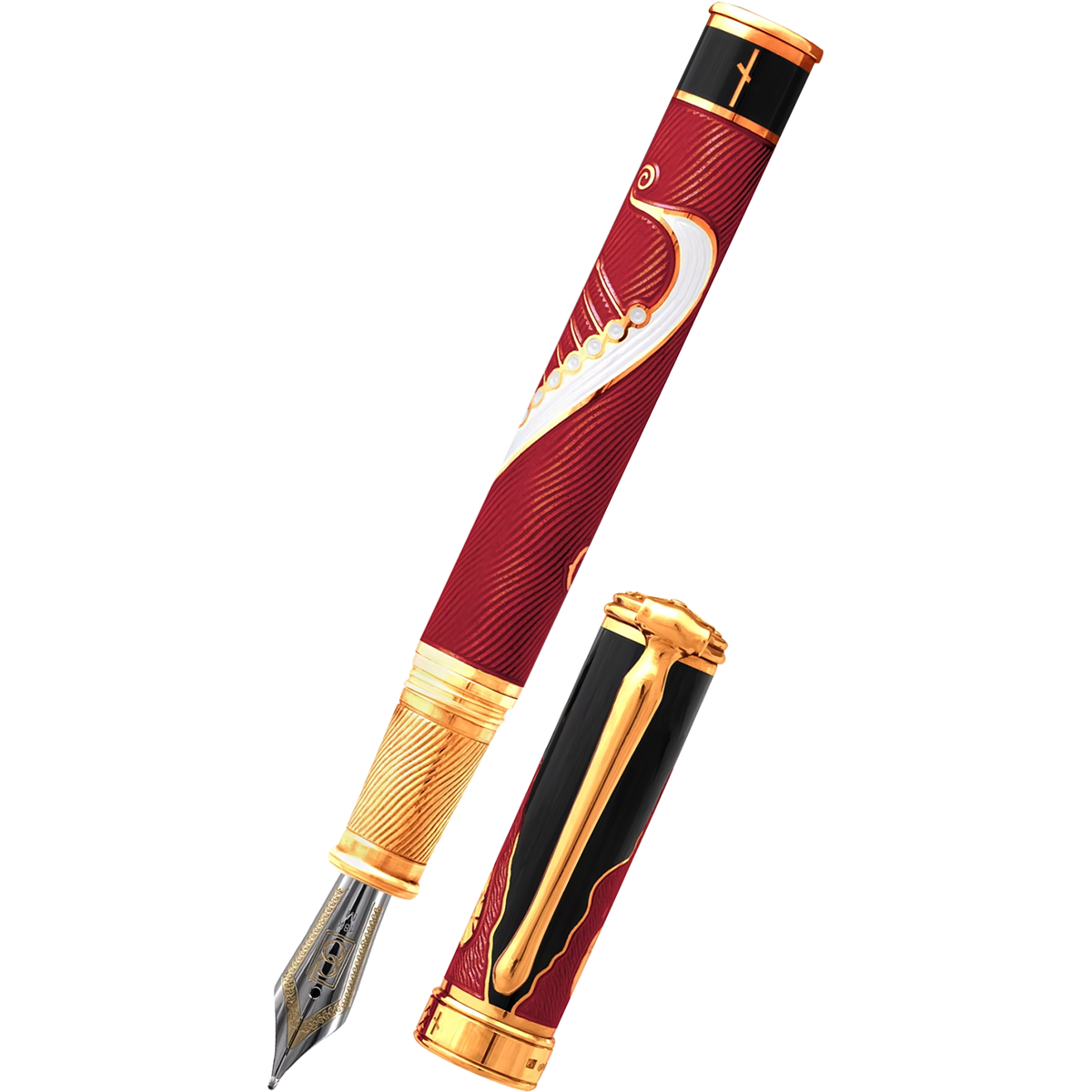 David Oscarson Valhalla Fountain Pen - Frey (Limited Edition)-Pen Boutique Ltd