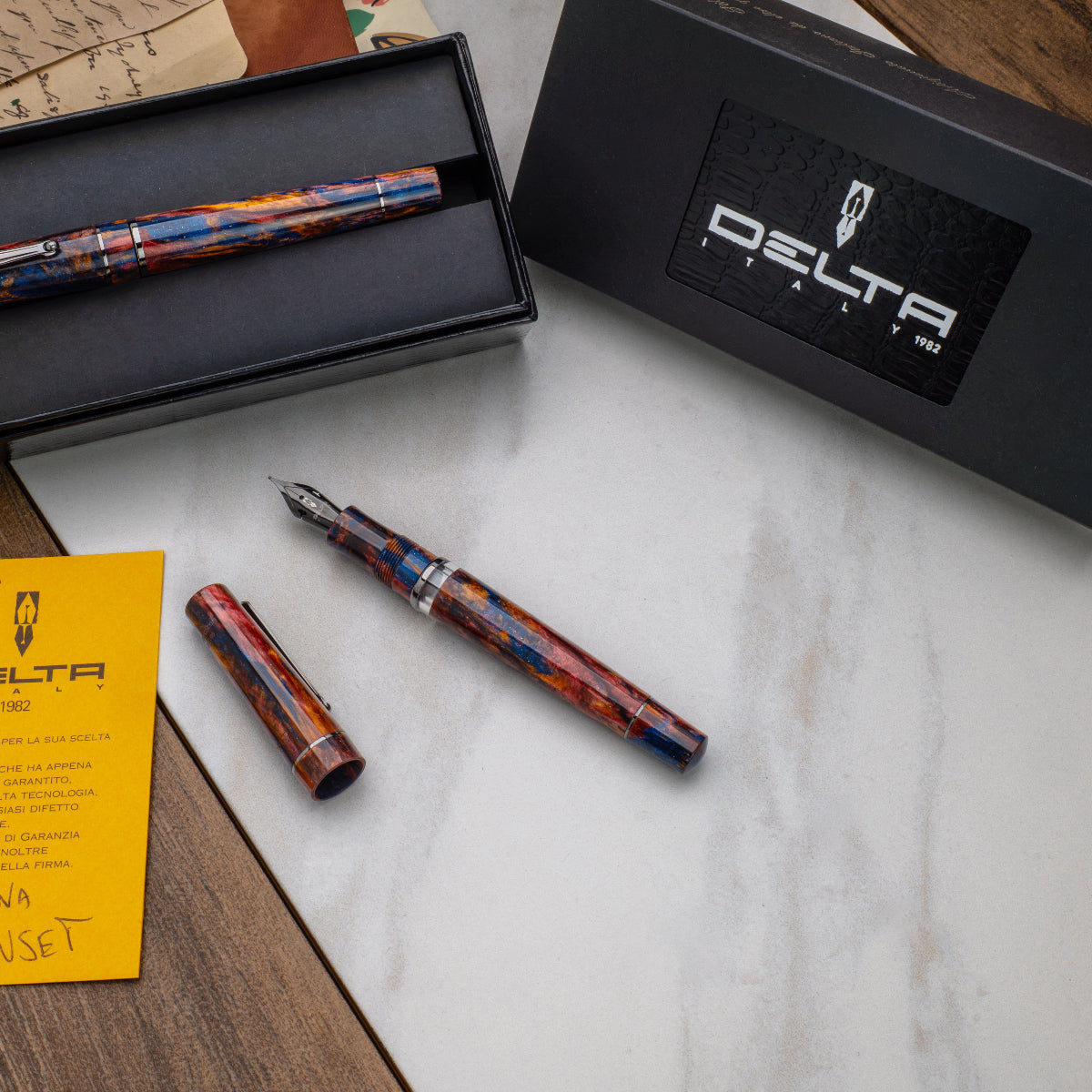 Delta Duna Fountain Pen - Limited Edition - Montana Sunset-Pen Boutique Ltd