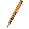 Delta Fountain Pen - DV Original - Masterpiece - Sterling Silver Trims - 14K (Oversize) - Pen Boutique Ltd