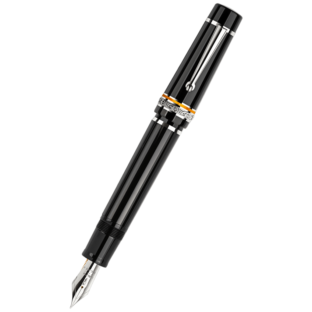 Delta Fountain Pen - Magnifica DV - Orange - 14K (Oversize) - Pen Boutique Ltd