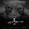 Delta Indigenous People Fountain Pen - Simbu Dancing Skeletons - Black - Silver Cage (Limited Edition) - Pen Boutique Ltd