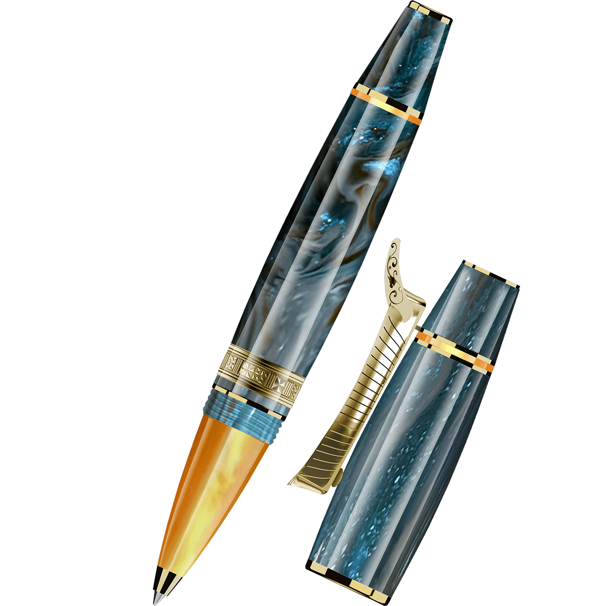 Delta Indigenous People Rollerball Pen - Bajau (Limited Edition) - Pen Boutique Ltd