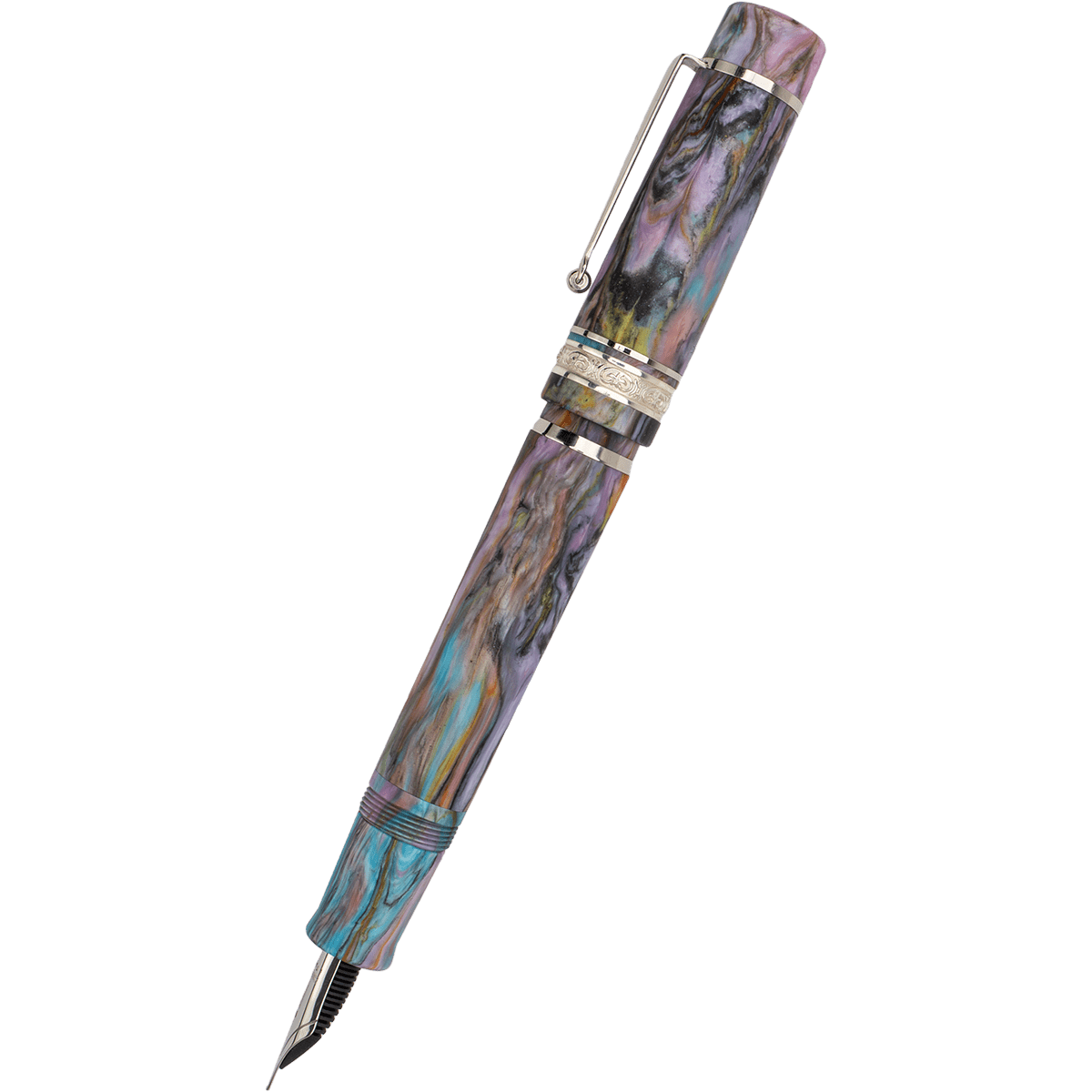 Delta Limited Edition Fountain Pen - DV Original - Primary Manipulation 4.5 (Mid - Size) - Pen Boutique Ltd