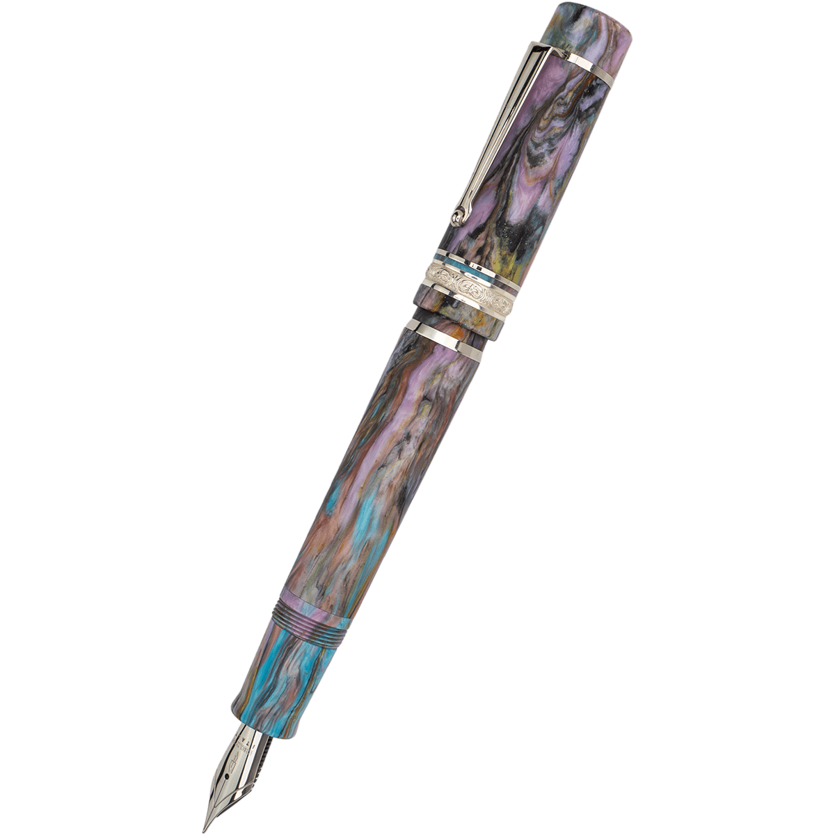 Delta Limited Edition Fountain Pen - DV Original - Primary Manipulation 4.5 (Mid - Size) - Pen Boutique Ltd